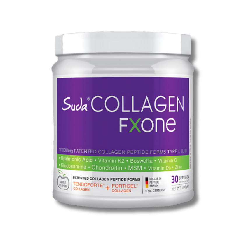 Suda Collagen FXONE Pulverform 390g Apfelgeschmack (Für Gelenkgesundheit)