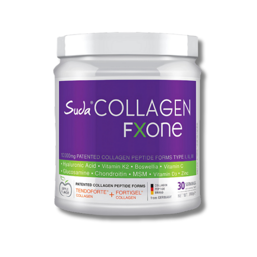 Suda Collagen FXONE Pulverform 390g Apfelgeschmack (Für Gelenkgesundheit)