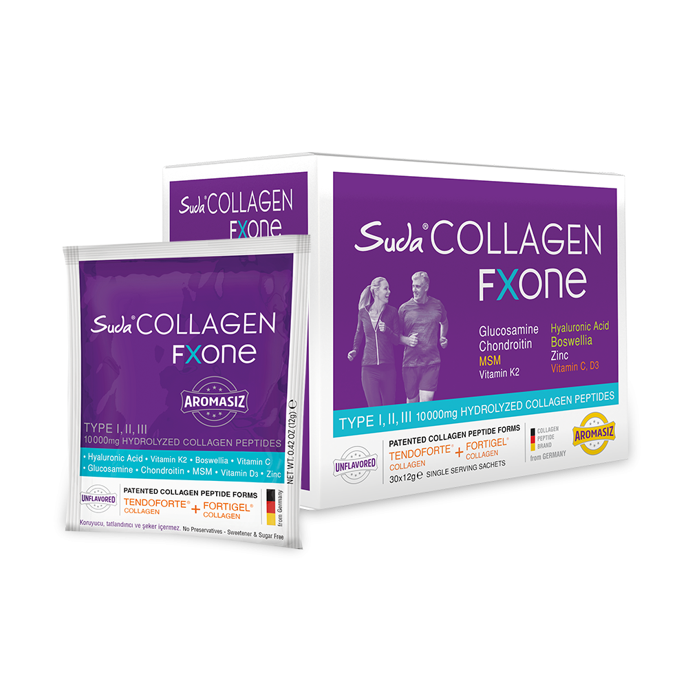 Suda Collagen FXONE Aromasız 30x12g Saşe  (Eklem Sağlığı)