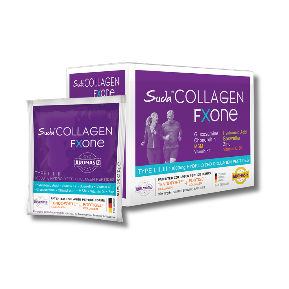 Suda Collagen FXONE Aromasız 30x12g Saşe  (Eklem Sağlığı)