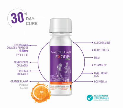 Suda Collagen Fxone Shot 30x60ml (Orangengeschmack)